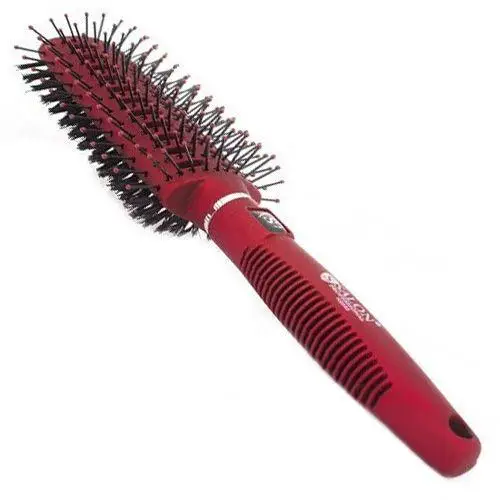 Щітка Salon Professional R9565 двостороння тунельна червона