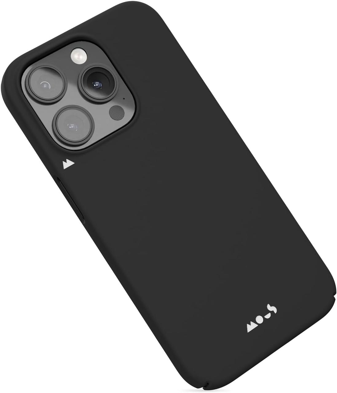 Чохол Mous Super Thin MagSafe Jet Black для iPhone 15 Pro Max