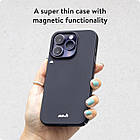Чохол Mous Super Thin MagSafe Jet Black для iPhone 15 Pro Max, фото 4