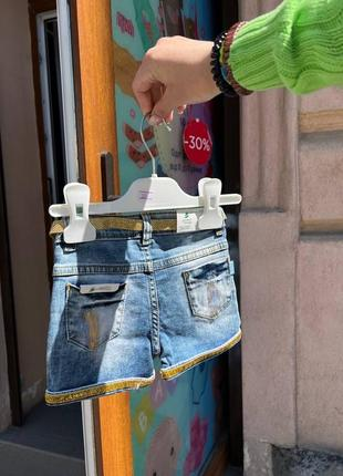 Джинсові шорти для дівчинки (YOLA.BABY.SHOP), фото 3