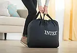 Надувне ліжко Intex 64490 152 х 203 х 51 см вбудований електричним насосом Двоспальне, фото 5