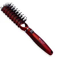 Щітка Salon Professional R9571 тунельна одностороння червона