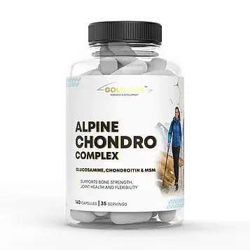 Для Суглобів Gold Labs Alpine CHONDRO Complex 140 капсул