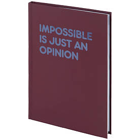 Блокнот Axent A5, тверда обкладинка, клітинка, 96 аркушів Impossible