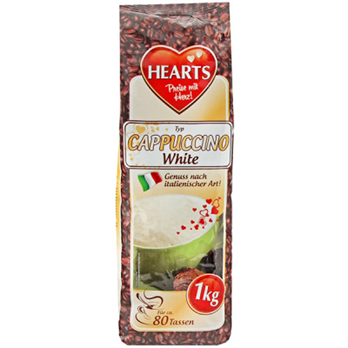 Капучино Hearts Cappuccino White 1кг Германия - фото 1 - id-p421512412