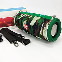 Портативна колонка з led підсвічуванням TG642, Колонка з підтримкою microSD Бюджетна Bluetooth VM-37