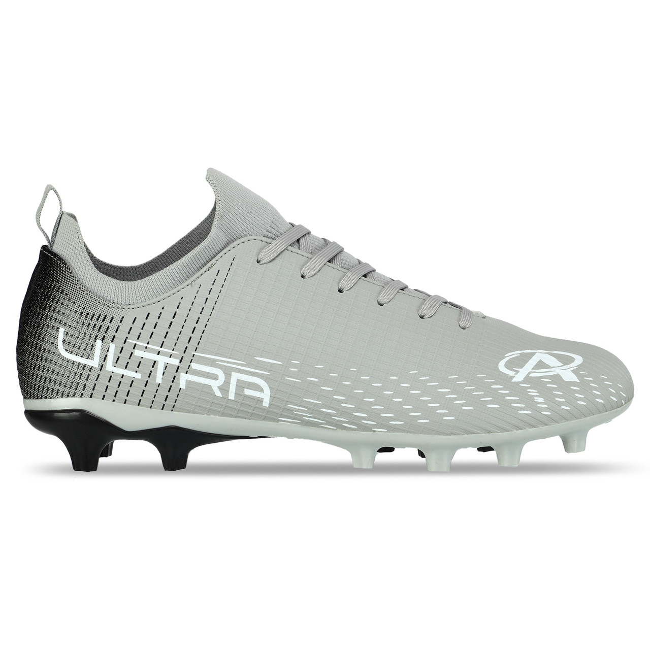 Бутси футбольні з носком SP-Sport Ultra 0402-7 розмір 40 Light Grey-Black, фото 1