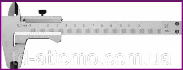 Купить Штангенциркуль 125 мм. ГОСТ 166-89, цена 1 ₴ — Prom.ua (ID ...
