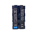 Акумулятор для відеосвітла на 2400 мАг батарея для відеокамер 7.4В, фото 4