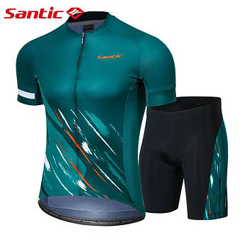 Велоформа Santic Pro без лямок, Чоловіча, XL, Зелений