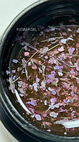 Гель із сухоцвітами Saga Professional Flower Gel №01 5г