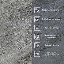 Шпалери самоклеючі 3м 60 см 2 мм вінілові плитка в рулоні Глянсова (D) SW-00002061, фото 5