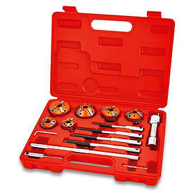 Набір фрез 15ед регульованих шapoшки для сідел клапанів ДВЗ TOPTUL JGAI1502