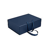 Коробка подарункова Case, 33 х 24 х 10,5 см, тем - синій (1901-55), фото 3