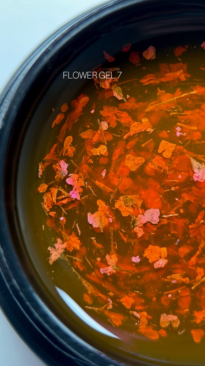 Гель із сухоцвітами Saga Professional Flower Gel №07 5г