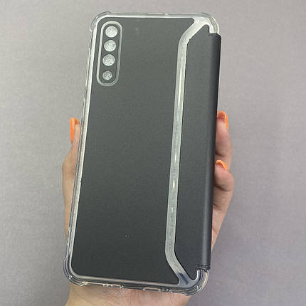 Чохол-книга для Samsung Galaxy A50s матова книжка на телефон самсунг а50с чорна y7u, фото 2