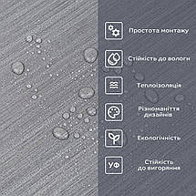 Самоклеюча вініловая плитка в рулоні 600х3000х2мм Мат SW-00002055, фото 5