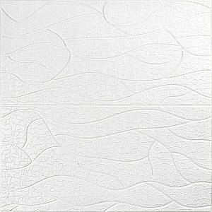 Панель 3D 700х700х6мм Білий SW-00001948