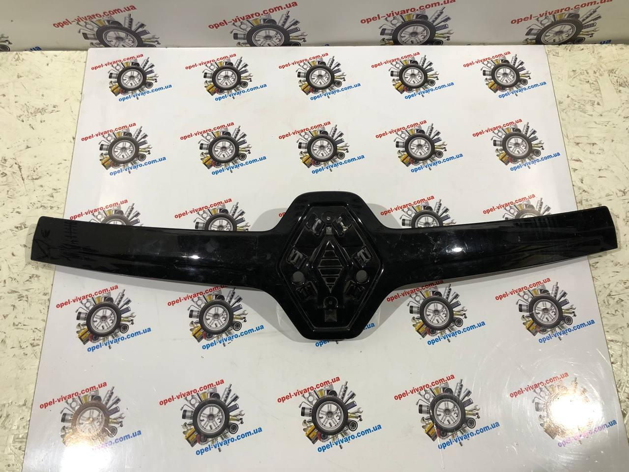 Накладка капота решітки під логотип емблеме Рено Трафік 3 2015-, фото 1