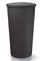 Емкость для сбора дождевой воды Prosperplast Smooth, антрацит, 200 л ...