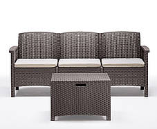 Набір садових меблів BICA Venezia 3, сіро-бежевий, фото 2