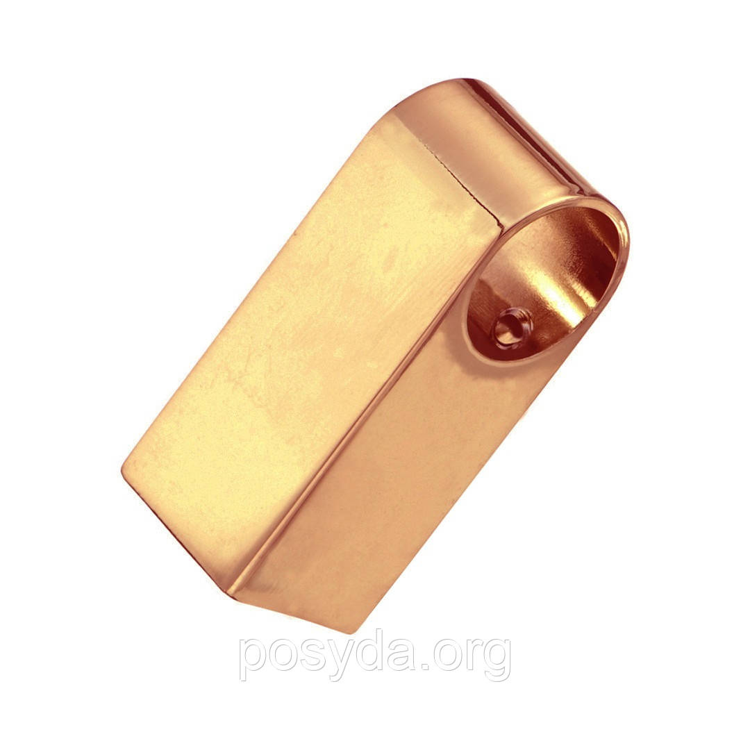 Тримач рейлінгу Lemax модерн, антична мідь (RAT-13 СА), фото 1