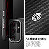 Чохол Spigen для Samsung Galaxy S24 Ultra -  Enzo Aramid, Matte Black (ACS07289), фото 4