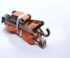Стяжка вантажу, 5t. 50 mm.x5m.(0.5+4.5) подовжена ручка (RIDER) RD-5050L