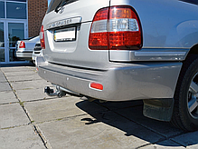 Фаркоп Lexus LX 470 (Лексус ЛХ 470) 1998-2007 оцинкований гак на болтах, фото 5