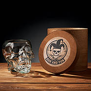 Склянка-череп для віскі з кулею 7.62 мм у скроні, фото 3