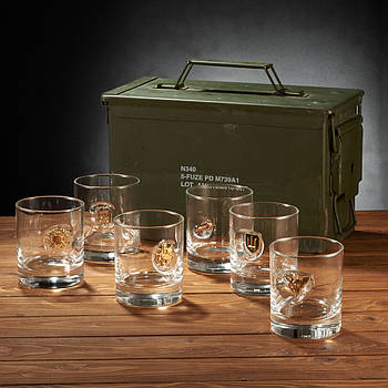 Набір 6-ти склянок для віскі "Короб для ЗСУ"