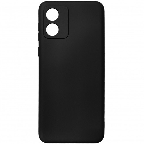 Чохол Soft Silicone Case Full для Motorola E13 (Чорний)