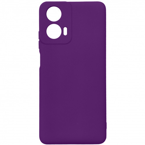 Чохол Soft Silicone Case Full для Motorola G24 Power (Фіолетовий)