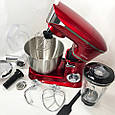 Багатофункціональний комбайн блендер Rainberg RB-8080, Хороший побутовий тістомісильник KM-81, фото 2
