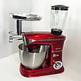 Багатофункціональний комбайн блендер Rainberg RB-8080, Хороший побутовий тістомісильник KM-81, фото 7