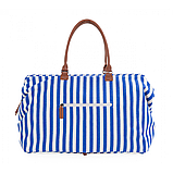 Сумка для мами Childhome Mommy bag stripes, electric blue, фото 6