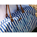 Сумка для мами Childhome Mommy bag stripes, electric blue, фото 3