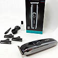 Тример для стрижки волосся потужний, Класна машинка для стрижки волосся Машинка окантовки OI-17, фото 2