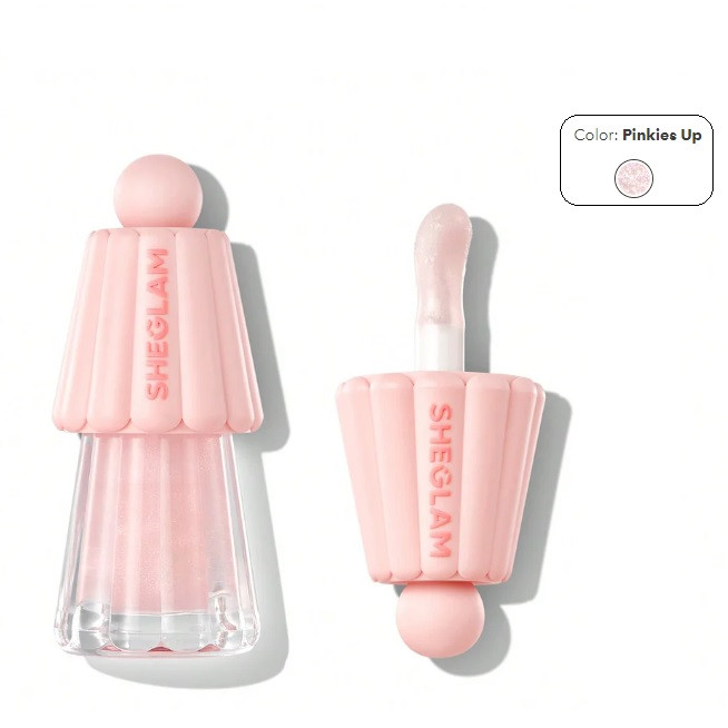 Олійка для губ з шимером Sheglam Jelly Wow Hydrating Lip Oil Pinkies Up