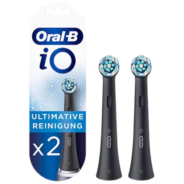 Насадка для електричної зубної щітки Oral-B iO RB CB Ultimate Clean Black (2 шт.)