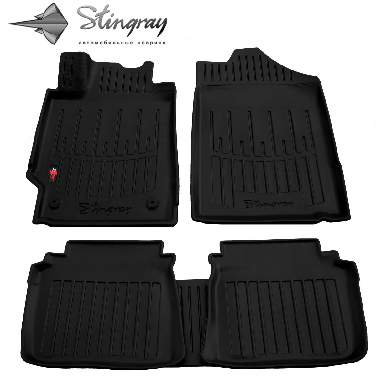 Килимки салону Toyota Camry XV40 2006-2011 з бортом ТЕП 5 шт., фото 1