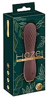Силіконовий вібратор коричневого кольору Hazel Кайф