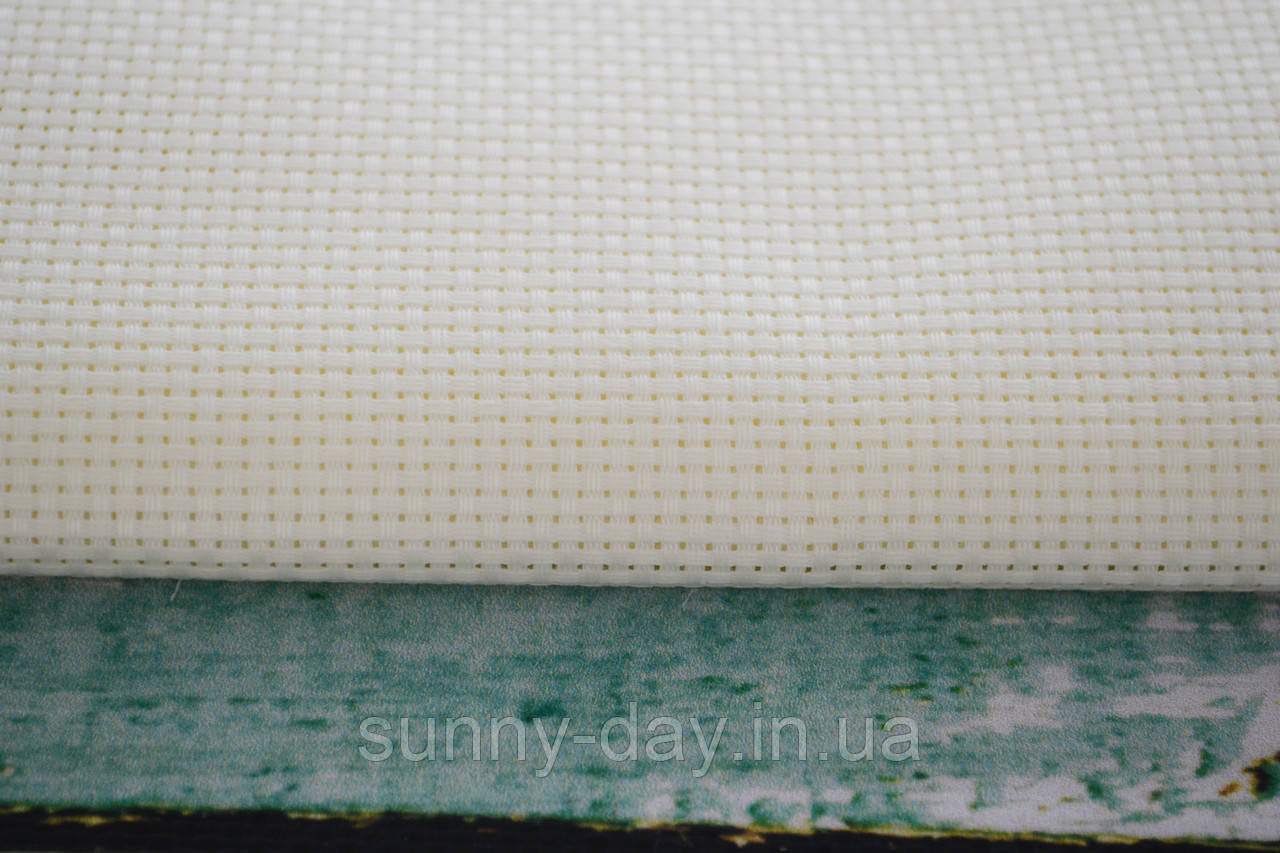 Канва для вишивання Aida 11 каунт колір - кремовий 45*50см, фото 1