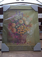 Картина-репродукція "Корзина з квітами" (38 x 48 см)