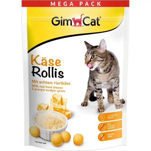 GimCat Kase-Rollis сирні кульки для кішок 425 г (800 шт)