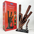 Набір ножів для кухні та дому Magio, Кухонний набір ножів для нарізання Топ кращих кухні DM-18, фото 2