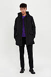 Зимова чоловіча парка Finn Flare A20-42010-200 Down Fill чорна S, фото 2