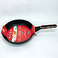 Сковорода з алюмінієвим корпусом MAGIO MG-1164 24 см, Якісна сковорода для смаження JA-97, фото 5