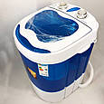 Портативна пральна машина Sea Breeze SB-0303, Портативна пралка відро, Міні пральна машина відро OW-11, фото 9