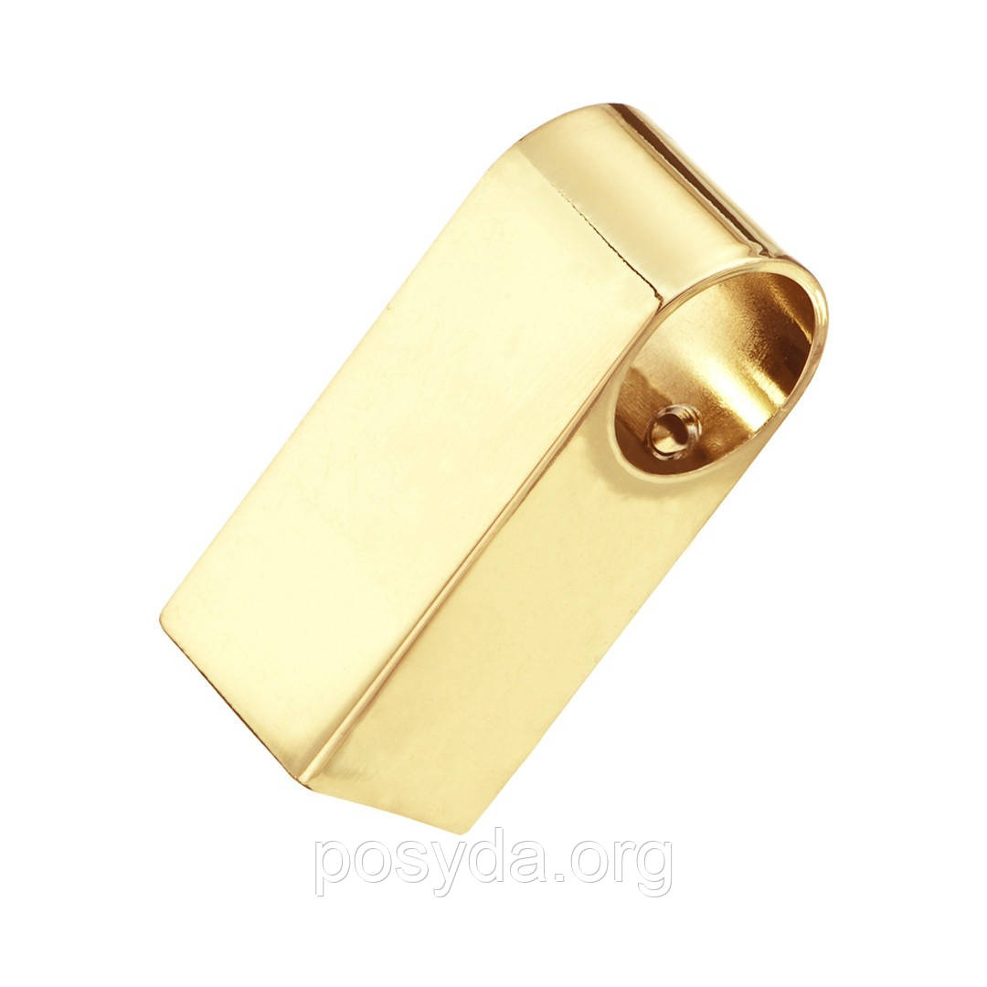 Тримач рейлінгу Lemax модерн, латунь (RAT-13 ОТ), фото 1